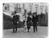 Historic Print (L): [Pres. and Mrs. Calvin Coolidge, their son, John, and dog, walkin...
