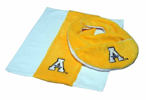 Appalachian State University Bib and Burp Cloth Gift Set
