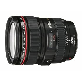 Canon EF 24-105mm f/4 L IS USM Lens for Canon EOS SLR Cameras