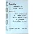 COBOL: Report to Conference on Data Systems Languages Including... by 