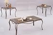 3Pc Slate Design Occasional Table Set by Coaster