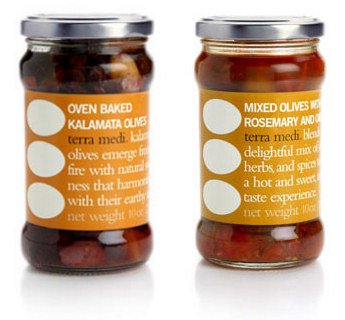 Terre Medi Baked Olive and Mixed Olive 2 jar Set by Terre Medi