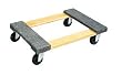 JET 140106 WDC-3018 Hardwood Dolly with Carpet Ends