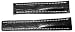 NEW BREITLING 19/16 BLACK BLACK CROCODILE PATTERN STRAP