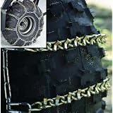 02 & Older Kawasaki 300 Lakota 2x4 ATV V-Bar Tire Snow Chain Pair [Rear] by Cycle Country