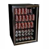 Haier ZHBCN05FVS 150 Can Beverage Center, Black