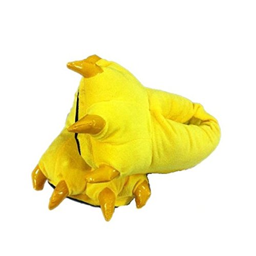 Newcosplay Soft Plush Indoor Home Slippers Cartoon Cosplay Paw Claw Shoes