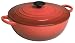 Le Creuset Enameled Cast-Iron 4-1/4-Quart Soup Pot with Cover, Red
