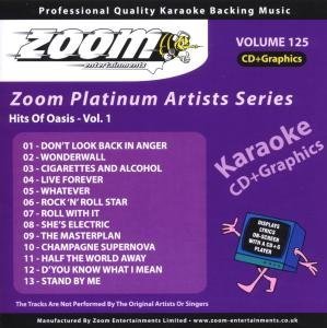 CD-Charts  Music : Zoom Karaoke CD+G - Platinum Artists 125: Oasis