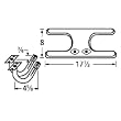 H-Shaped Twin Stainless Steel Burner Special Venturi