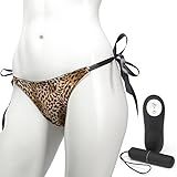 Remote Control 20 Function Bullet Vibrating Knickers Brown