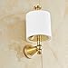 Rozin Gold Color Upright Style Toilet Paper Holder Wall Mounted