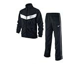 NIKE Jungen Trainingsanzug Anchor Track Poly Warm Up, black/black/white/black, L, 381521