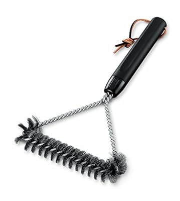 Weber 12-Inch 3-Sided Grill Brush