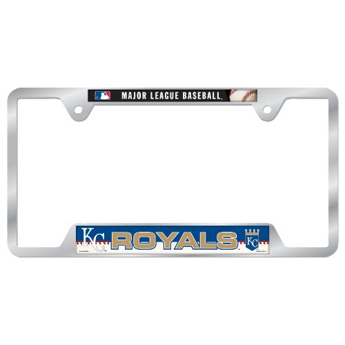 MLB Kansas City Royals Metal License Plate Frame