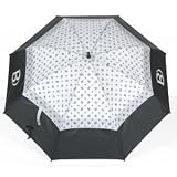 Bennington Ambassador Golfschirm, schwarz/grau - 