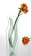 Studio Silversmiths 43574 12 INCH ANTIQUE SHAPE GLASS VASE