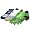 Green/Navy/White