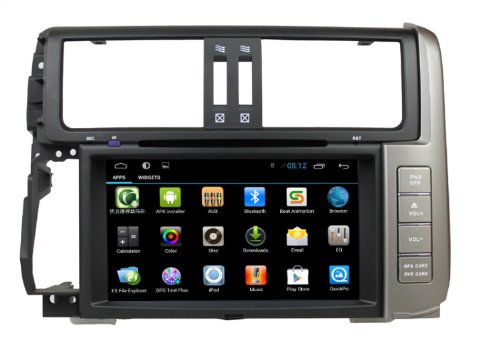 Lsqstar 8 Inch Android 4 4 Car Dvd Player For Toyota Prado 2012 Gps Navigation Wifi Bluetooth Radio 3g Car Stereo Audio Capacitive Touch Screen Review Iraidaxcrigoryeva