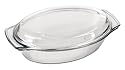 Marinex 1.7-Quart Small Oval Casserole with Lid