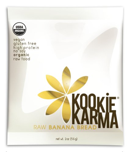 Kookie Karma Raw Banana Bread - 2.0 oz - 12 count box by Kookie Karma