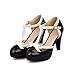 Carol Shoes Fashion T Strap Bows Womens Platform High Heel Pumps Shoes