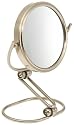 Jerdon Model's Choice MC315N 3" 15X Travel Folding Mirror, Nickel Finish