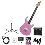 Peavey Electronics 00569270 Rockmaster Guitar Stage Pack, Pink