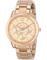 Relic Womens ZR15698 Analog Display Analog Quartz Pink Watch