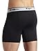 Champion Men's Tech Performance Boxer Brief, Black, M
