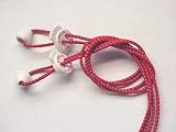 Lock laces - red