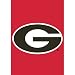 University of Georgia Flag - Garden Size