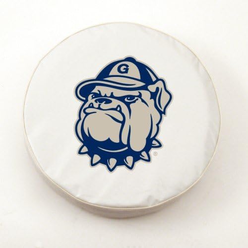 Georgetown Hoyas White Tire Cover, Large