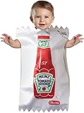 Heintz Ketchup Packet Infant Bunting Costume ハインツケチャップパケット幼児ホオジロコスチューム サイズ：Fits 3-9 Months