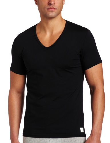 ck one Mens Micro Short Sleeve V-Neck Shirt