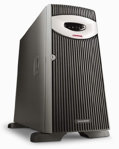 Compaq ProLiant ML370 G2 - Server - tower - 2-way - 1 x PIII 1.4 GHz - RAM 256 MB - no HDD - CD - RAGE XL - Monitor : none