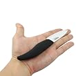 3" New style Chef's Fruit & Vegetable Ceramic Knife ABS handle with white brade 3" New style Chef's Fruit & Vegetable Ceramic Knife ABS handle with white brade