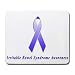 Irritable Bowel Syndrome Awareness Ribbon Mouse Pad