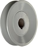 TB Woods AK3058 FHP Bored-to-size V-Belt Sheave, A Belt Section, 1 Groove, 5/8" Bore, Cast Iron, 3.05" OD, 8200 max rpm
