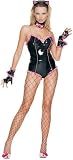 Adult Sexy Vinyl Cat Costume (Size:Medium 8-10)