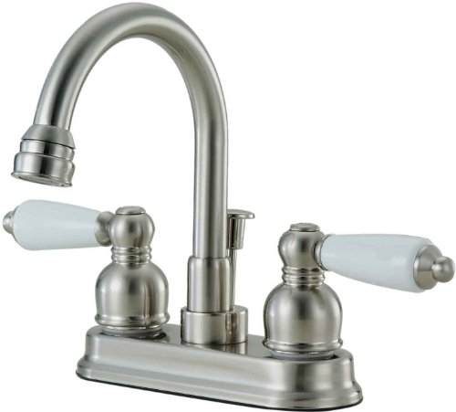 Hardware House 122832 Lavatory/Bar Faucet, Satin Nickel