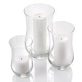 Glass Adena Hurricane Vases of 12