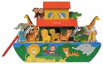 Giant Noah's ark with animals