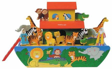 Childrens Toyshop  Toys : Giant Noah's ark with animals