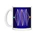 Illustration of neural net in computer application Photo Mugs