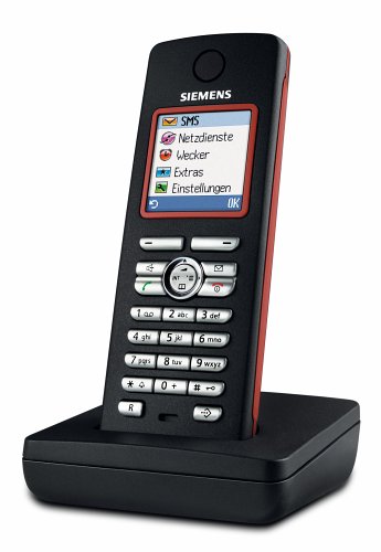 Gigaset E45 Mobilteil inklusive Ladeschale nachtblau/chilirot Preisvergleich