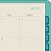 AT-A-GLANCE Weekly/Monthly Planner, Garden Party Design, Academic Year, 12 Months, July 2015-June 2016, 8.5 x 11 Inch Page Size (150-905A)
