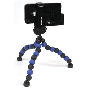 7dayshop Mobile Phone Holder (Allows you to mount your mobile phone onto a tripod). Works with all popular phones including Apple iPhone, HTC Desire etc.