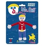 Mr. Bill poseable Bendable doll Figure toy