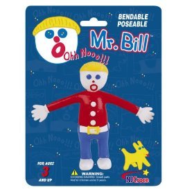 Childrens Toyshop  Toys : Mr. Bill poseable Bendable doll Figure toy